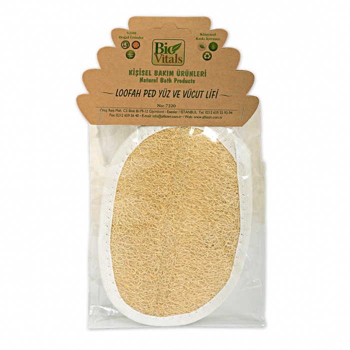Loofah Pad Yüz ve Vücut Lif-20