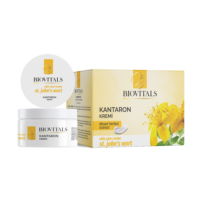 Bio Vitals Kantaron Özlü Cilt Bakım Kremi 50