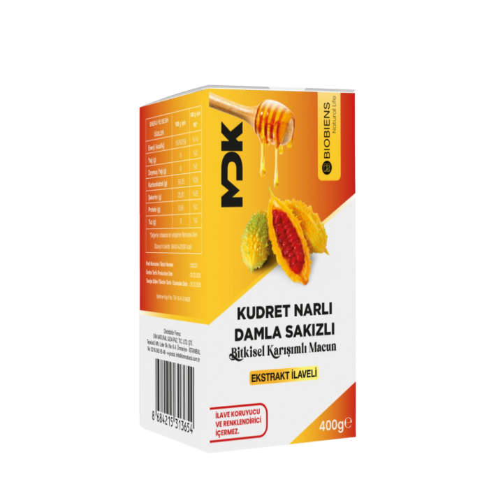 Biobiens Kudret Narlı Damla Sakızlı Macun 400Gr